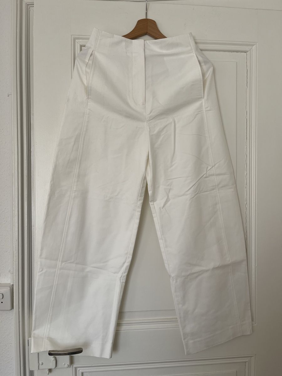 Cos Pantaloni: Cos Hose Weiss 34 – Nuovo e nell'imballaggio originale da Basel venduto da cat_25m7