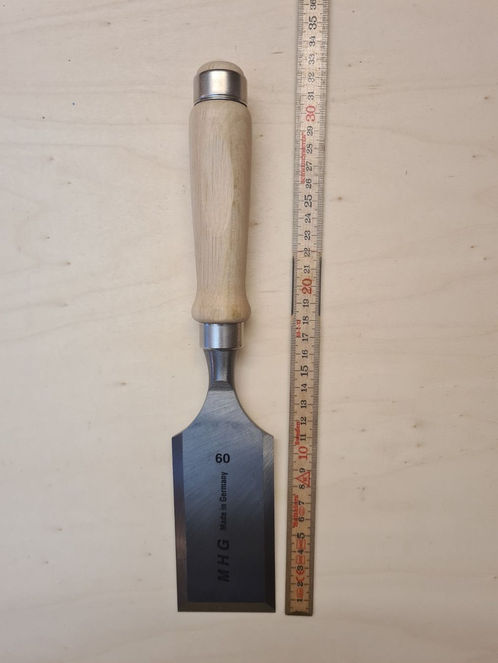 Tutti gli attrezzi: Stechbeitel / Stemmeisen 60mm MHG – Nuovo (secondo la descrizione) da Kerzers venduto da ala_5b72 3