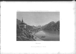 Brienz Aquatinta von Dikenmann