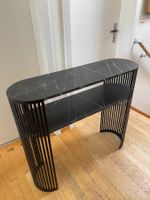 Eleganter Design-Konsolentisch in modernem Schwarz