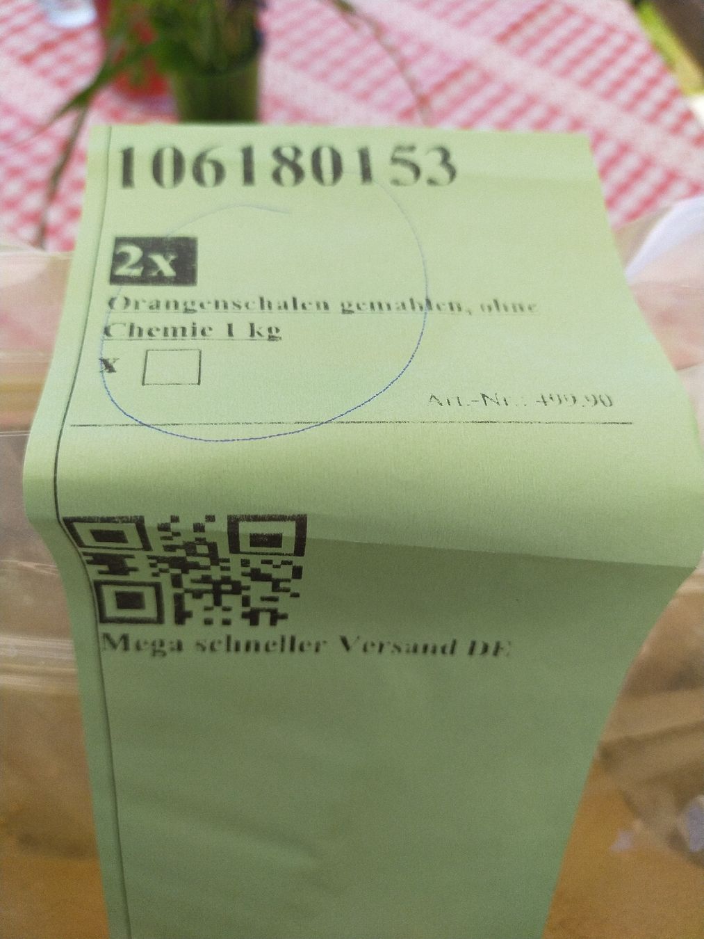 Lebensmittel & Spezialitäten: Orangenschalen gemahlen 2×1kg – Neu und originalverpackt aus Oberhofen TG von tryxta 5