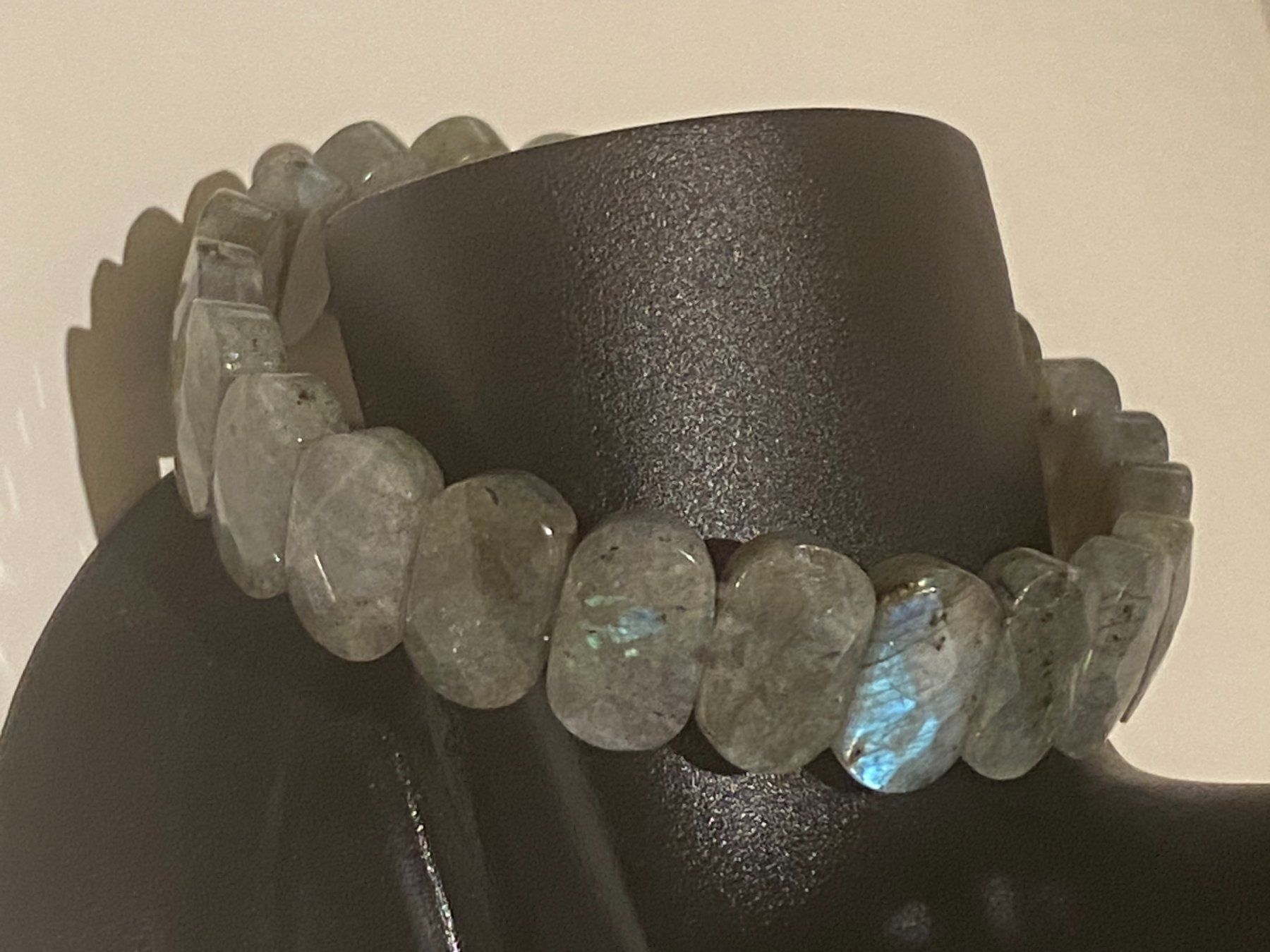 Bracciali & Braccialetti: Labradorit-Armband – Nuovo e nell'imballaggio originale da Matten b. Interlaken venduto da kero71 5