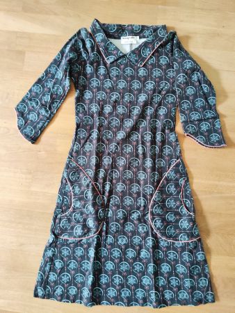 MARGOT hübsches Kleid Baumwolle Grösse XS
