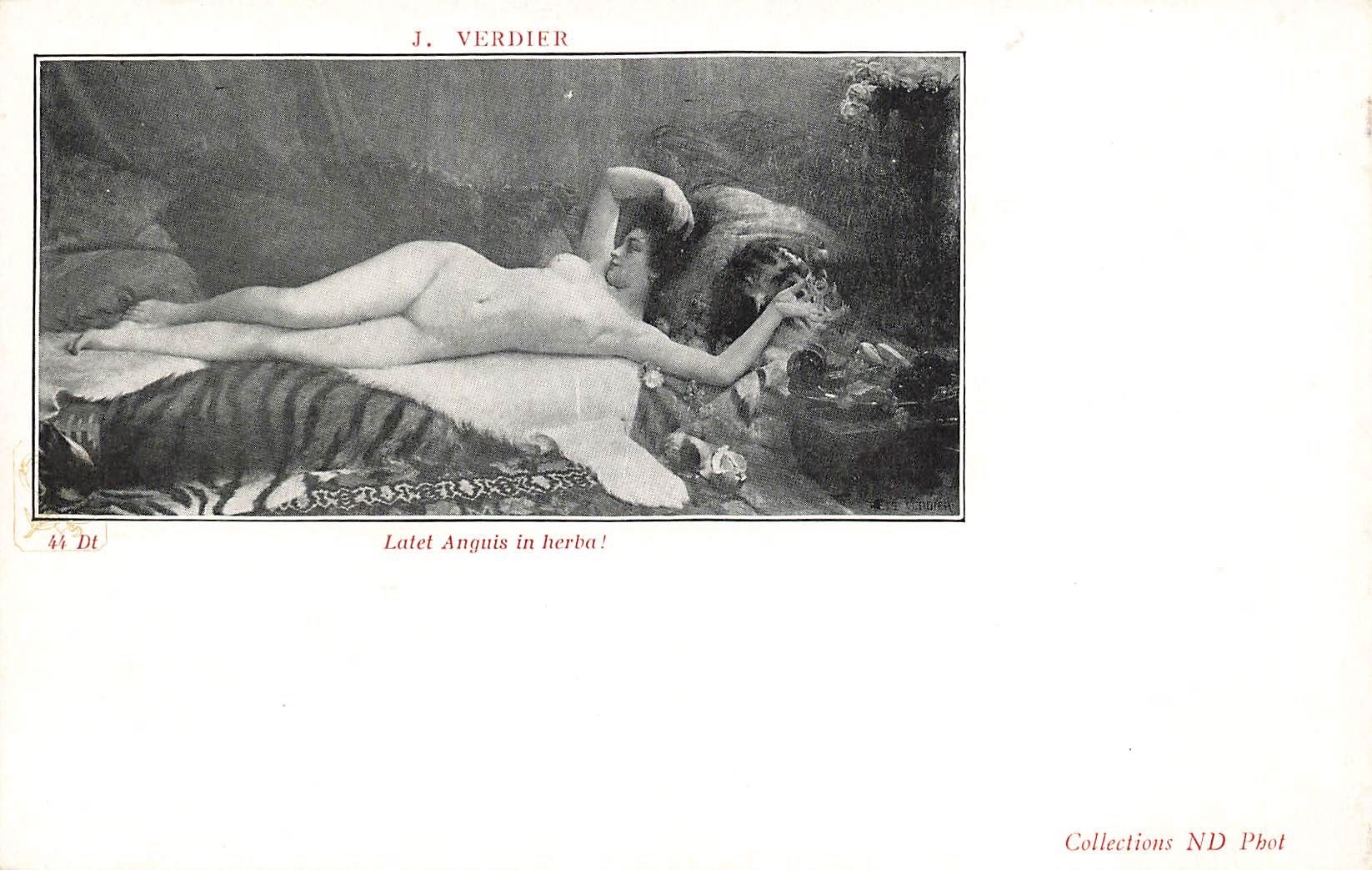 Ansichtskarten: Nudo artistico simbolista Erotik – Gebraucht aus Biasca von Blenio71