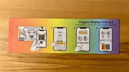Swiss Crypto Stamp CHLI 3.0 "Regenbogen" NEU und OVP