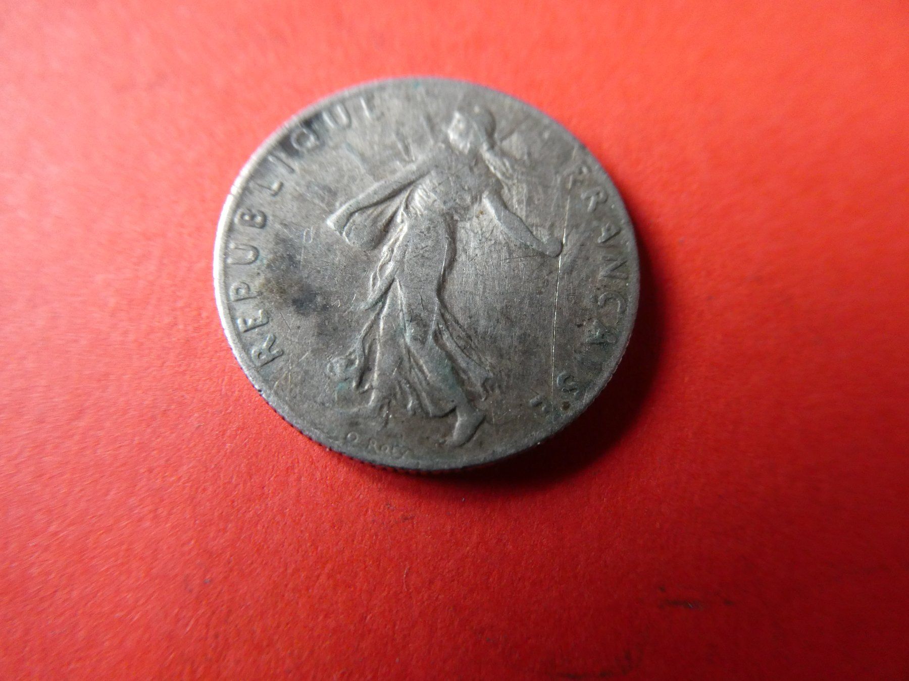 Tutti le monete: Frankreich 1914, 50 Centimes  - Silber – Usato da Hinterforst venduto da rohusri 1