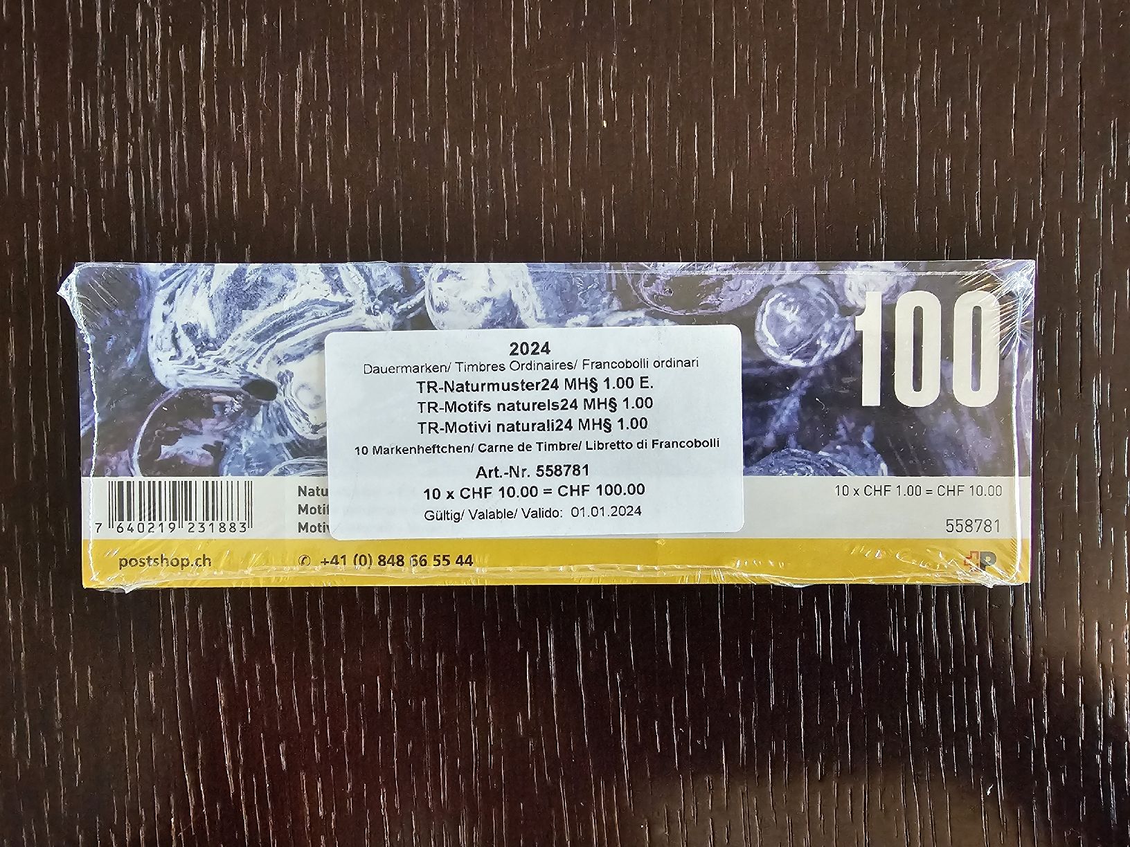 Alle Briefmarken: Briefmarken CHF 1.00 - 100 Stück – Neu und originalverpackt aus Melchnau von Rebeccas4900