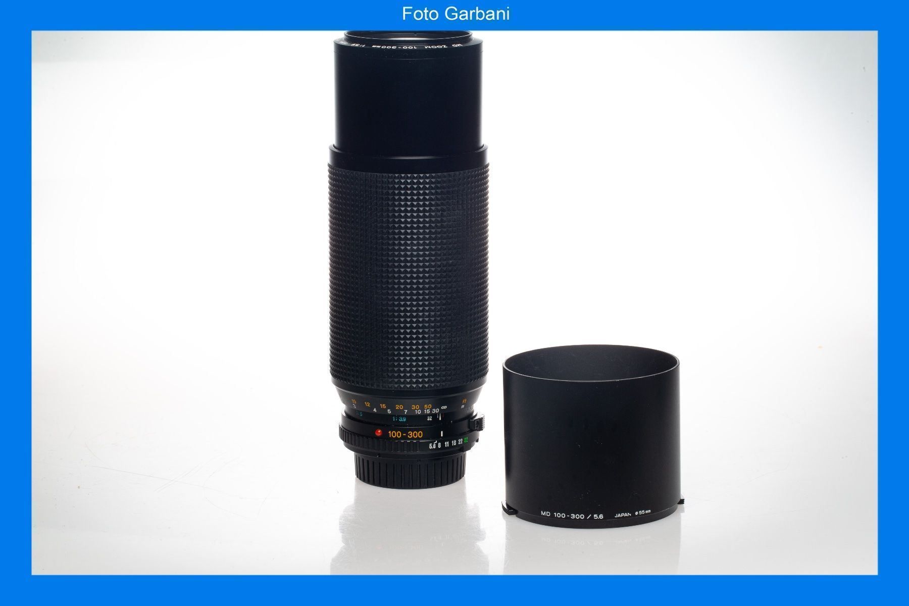 Minolta Obiettivi: Minolta MD 100-300mm f5.6 – Usato da Muralto venduto da FotoGarbani