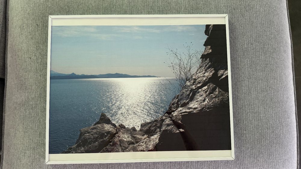 Posters & Illustrations: Tableau encadré - Photo paysage marin (unique) – D'occasion à Yverdon-les-Bains par Bribrinana