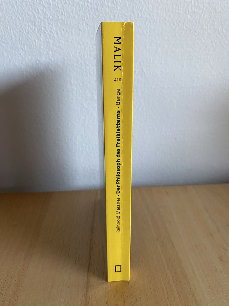 Bücher: Der Philosoph des Freikletterns - Reinhold Messner – Gebraucht aus Schwarzenburg von Michellu 2