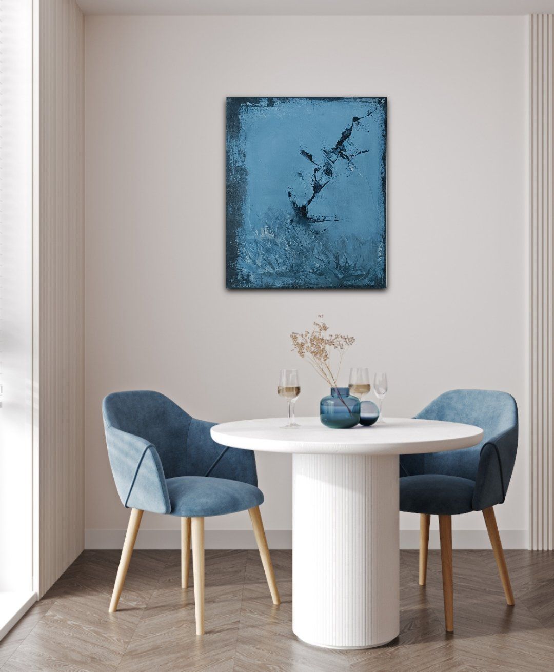 Dipinti: Bild - Indigos dream 50x60 – Nuovo (secondo la descrizione) da Villmergen venduto da Cynober-Art