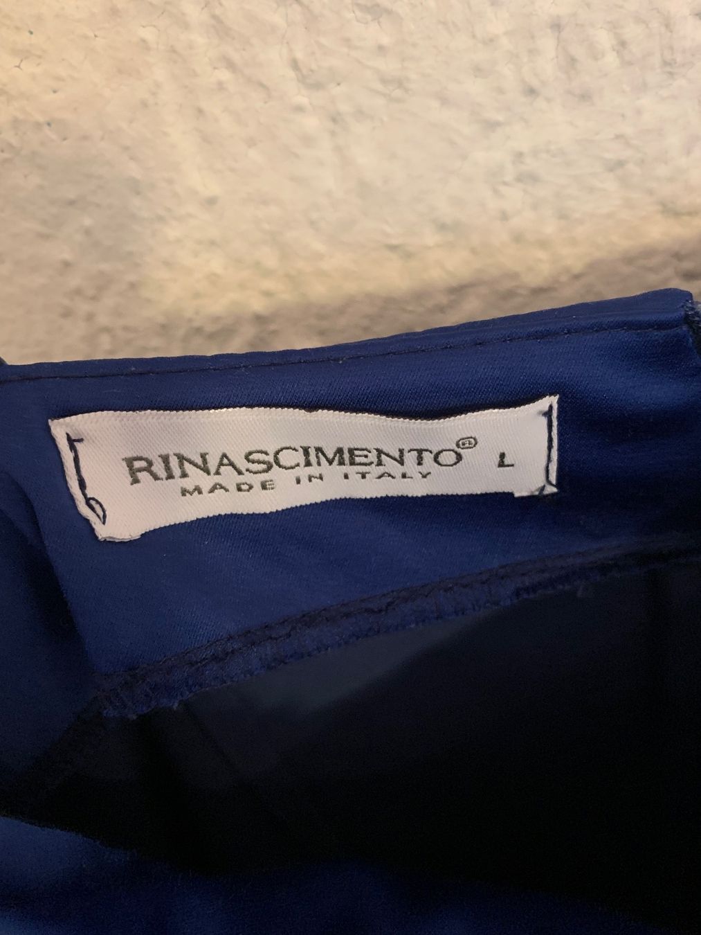 Vestiti: Rinascimento Kleid blau Blumen Gr. S / M – Usato da Fislisbach venduto da KolibriSecondhand 2