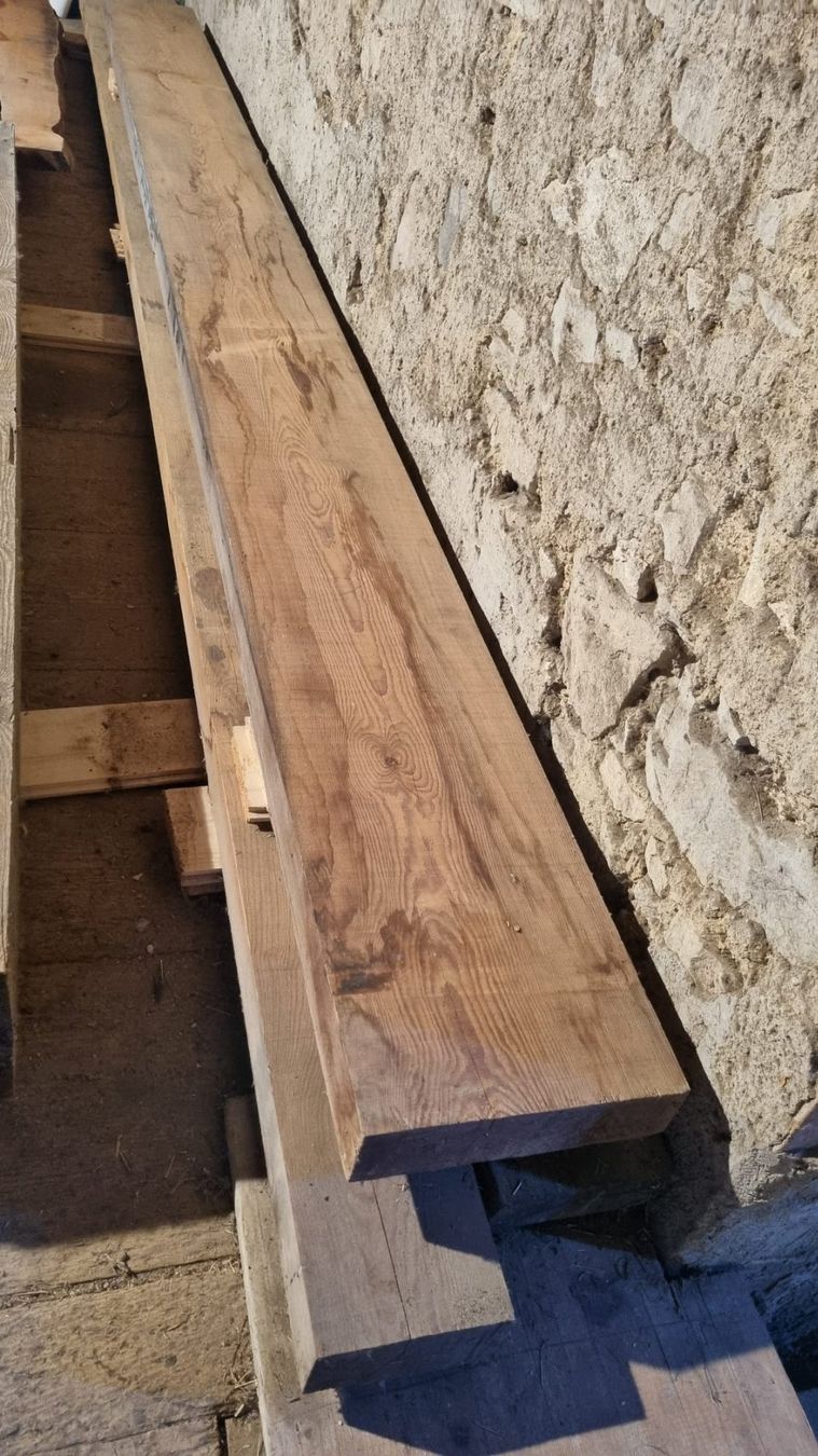 Articoli in legno: Föhren Holzbalken 3 Stück – Usato da Ormalingen venduto da ersahisi 1