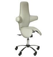 Sattelsitz WEISS Multi-Rückenlehne mit Wippmechanik