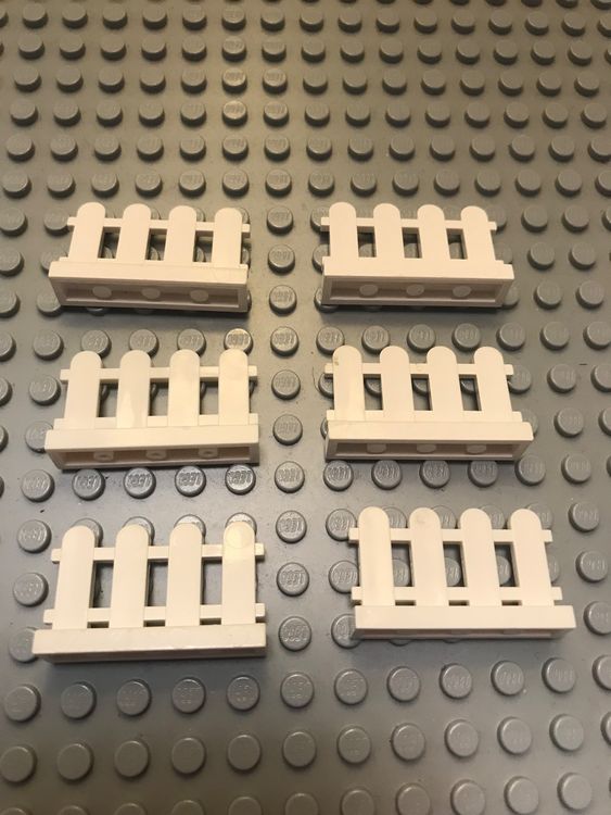 Lego 6x Lattenzaun 1x4x2 weiss (Gebraucht) in Basel für CHF 3 – mit ...