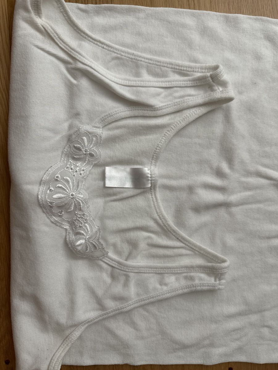 Altra biancheria intima: 3x weisses Unterhemd Grösse M – Usato da Zug venduto da Hehe 3