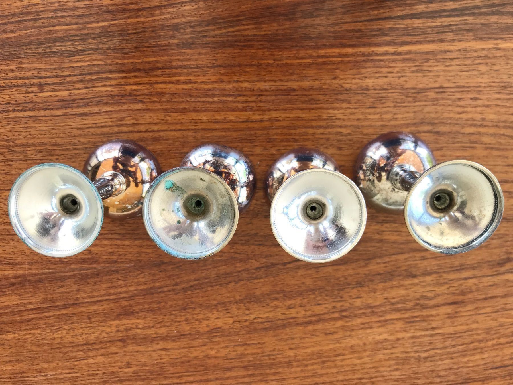 Bicchieri: 4 kleine Silber Becher 18.Jahrhundert? – Usato da niederbipp venduto da Esbenz 6