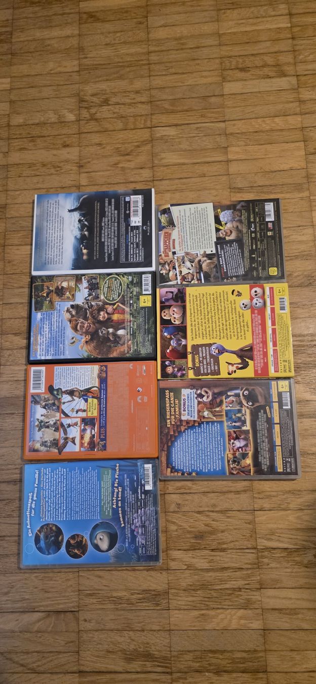 Tutti i DVDs: 8 Kinder DVDs – Usato da Arbon venduto da rub_bv6g 1