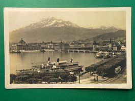 Luzern, Quai und Pilatus