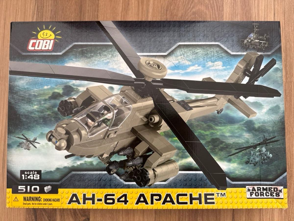 Cobi Kit di costruzioni: Cobi AH-64 Apache Helikopter Modellbausatz 5808 – Usato da Nidfurn venduto da sugl87
