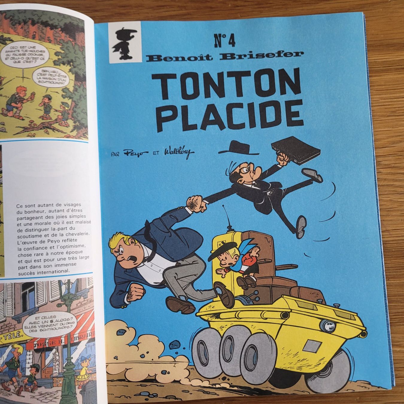 Fumetti: BD Cotée Benoît Brisefer (Rombaldi) 10. Intégrale Peyo – Usato da Biel/Bienne venduto da Destockweb 3