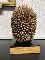 Objet naturel, décoratif, sur socle 13cm hauteur