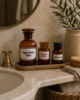 Alte Apothekerglas Apothekerflasche