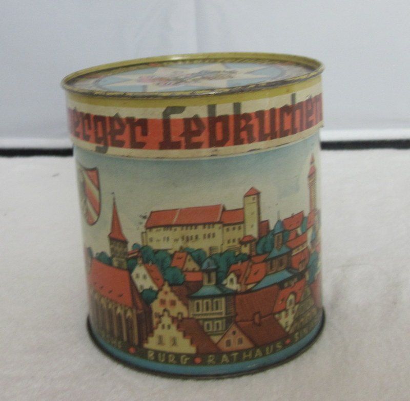 Barattoli: Blechdose Haeberlein-Metzger Lebkuchen – Usato da Bischofszell venduto da Pfau0 2