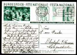 BFK 58k 1933 Steinbock + Bild Käs-teilet 1.8 SBK 225.-