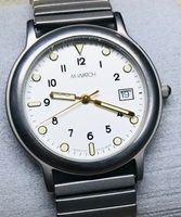 MONDAINE Herrenuhr Swiss-Made ( Quartz / 37 mm )