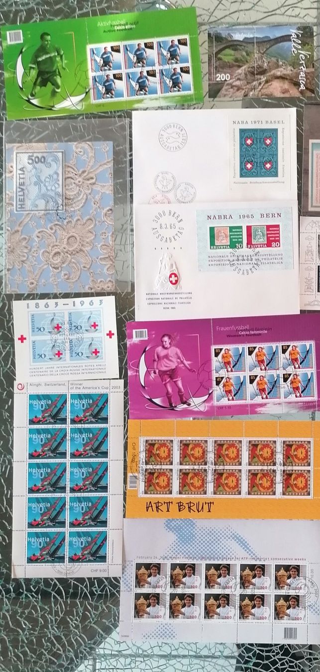 Tutti i francobolli: Kleine Sammlung Kleinbogen Sonderblocks – Usato da Messen venduto da renklever 1