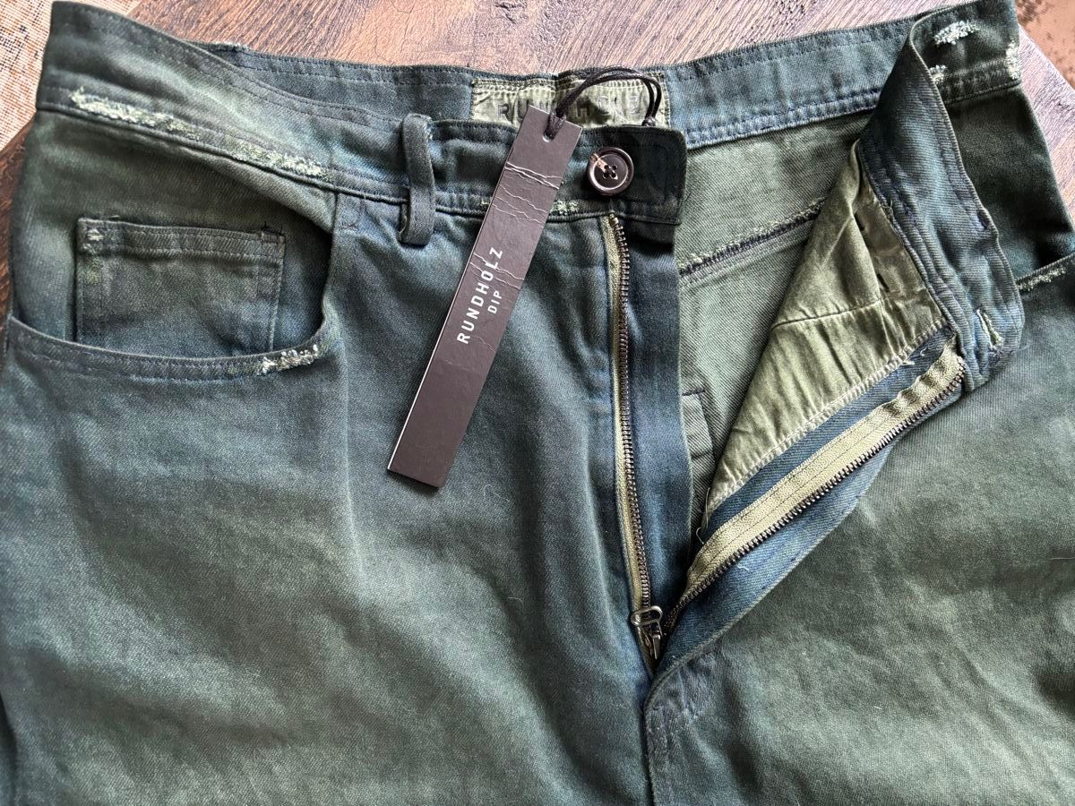 Rundholz Jeans: Rundholz Dip Jeans, Olive, Size M – Nuovo e nell'imballaggio originale da Erlenbach ZH venduto da verbena_mint 6