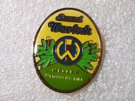 Ansteckpin 23: Warteck Helles Weihnachtsbier