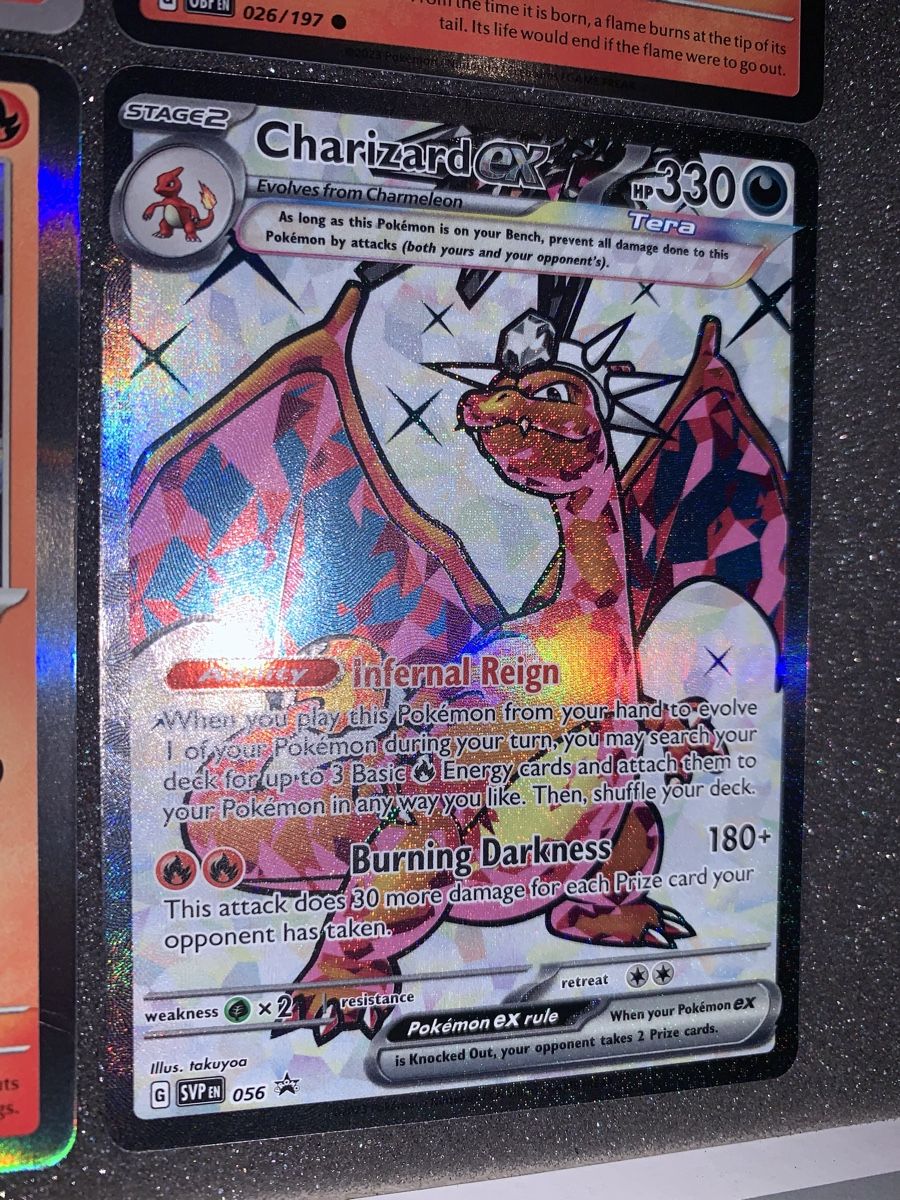 Pokémon Sammelbilder & Trading cards: Ab 1.- Charizard ex 056 – Gebraucht aus Bironico von ars_z6lb 3