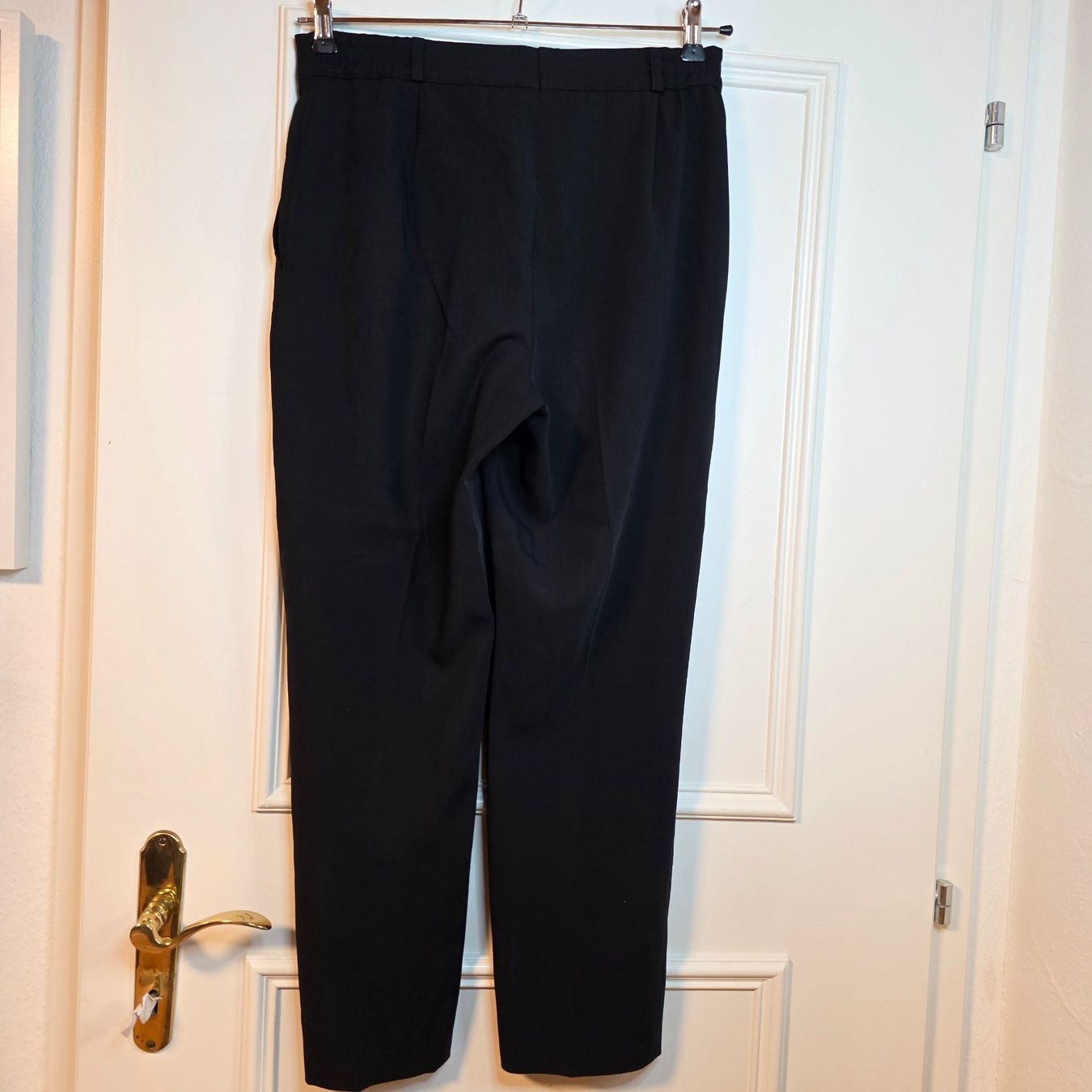 Pantaloni: BIANCA elegante schwarze Hose M – Usato da Wald ZH venduto da CapLux 5
