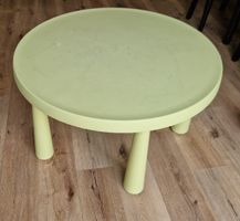 IKEA MAMMUT Kindertisch rund Ø85cm Grün – Design