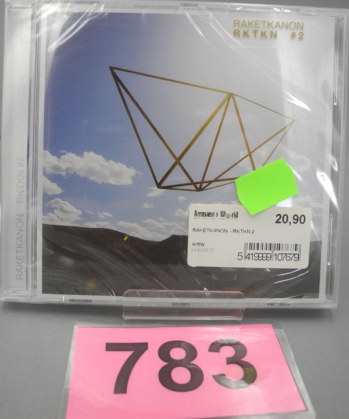 CD: CD Raketkanon "RKTKN #2, Nr. 783 – Nuovo e nell'imballaggio originale da Kottwil venduto da Crazyrolf
