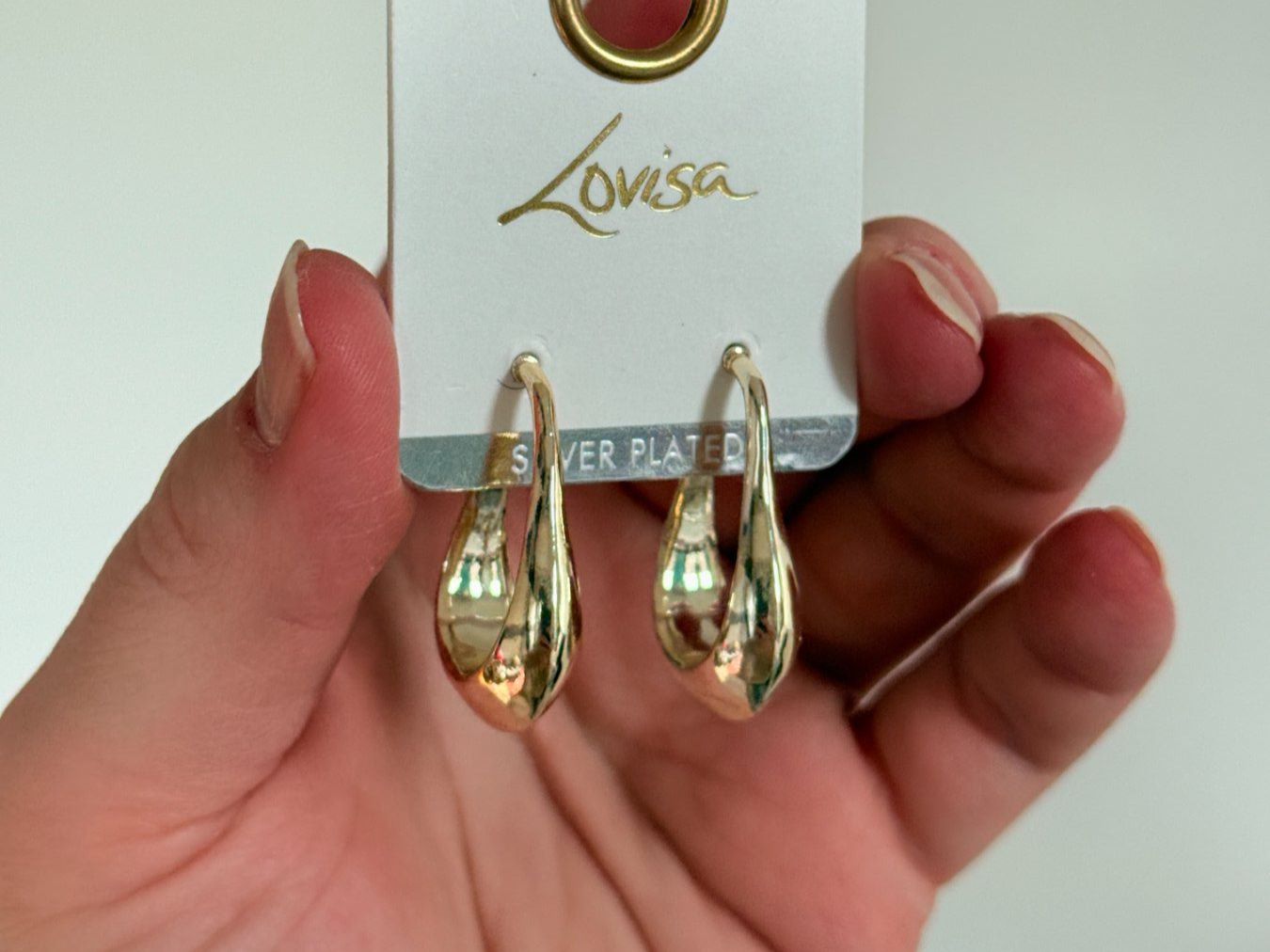 Boucles d'oreille: Solid silver Lovisa earrings – Neuf avec emballage d'origine à Genève par AGBERG 2