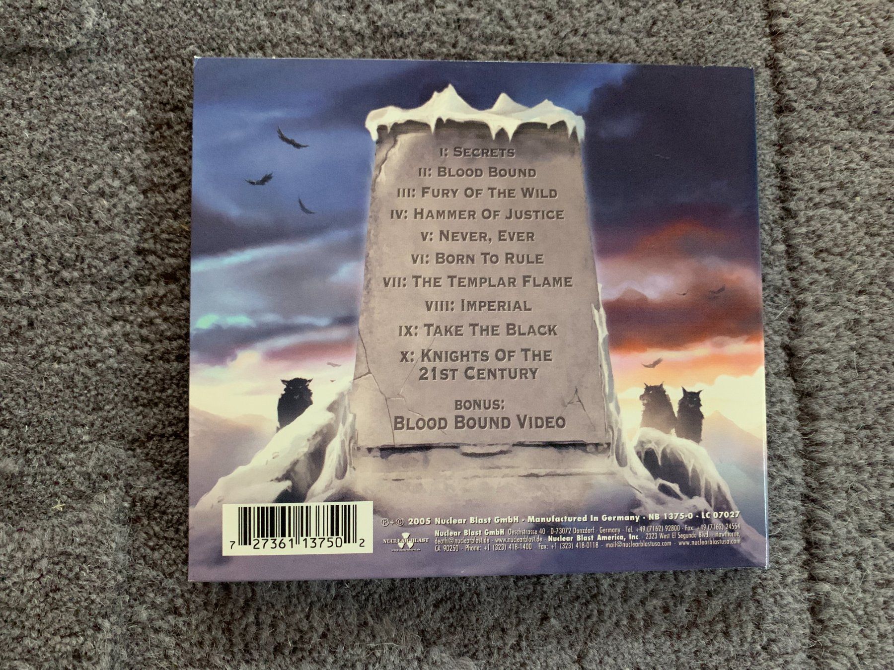 CD: HammerFall Chapter V Unbent, Unbowed, Unbroken CD Digi Metal – Usato da Willerzell venduto da Stoeff8l 1