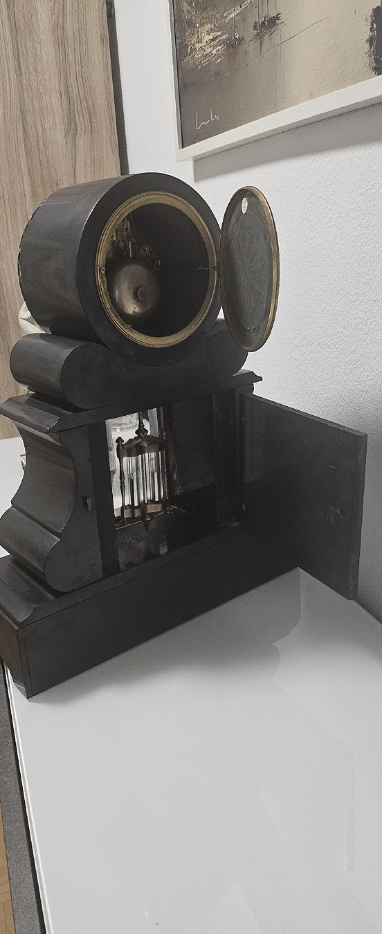 Orologi da terra & Orologi da parete: Pendule  Napoleon III Jahr ca.1870 – Usato da Basel venduto da Xanperican 5