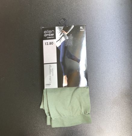 Ellen Amber Collection Leggings Grösse XL Moos gebraucht