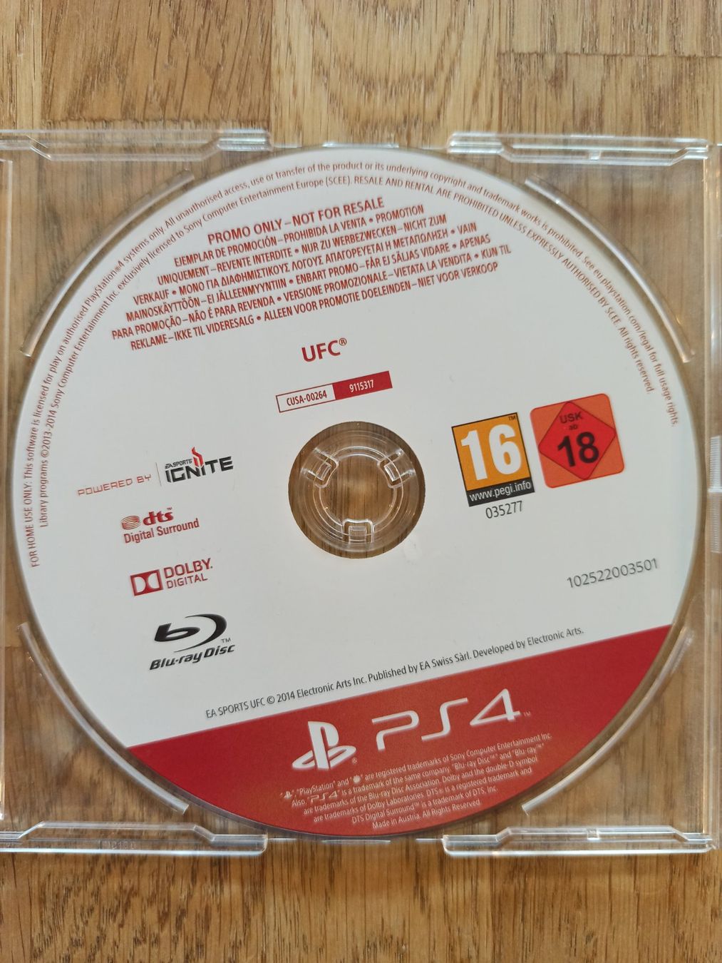 Giochi: UFC PS4 / PS5 - Promo – Usato da Oberweningen venduto da mar_87mx