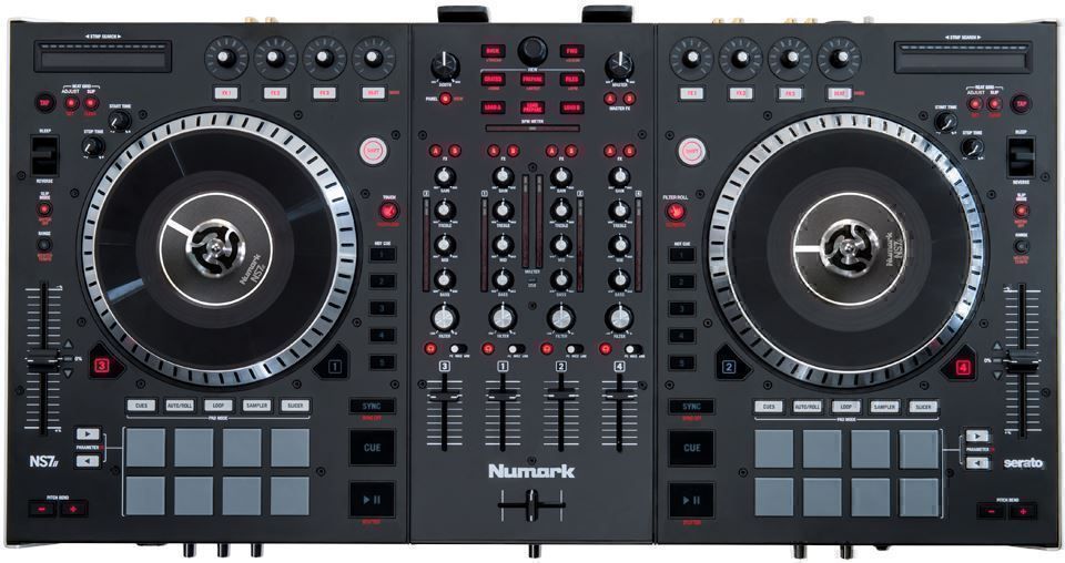 Numark Console di mixaggio: Top Profi DJ Mixer Numark NS7II ab 649Fr – Usato da Biel/Bienne venduto da Secondhand_Shop