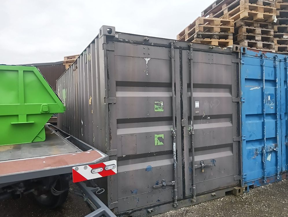Schiffscontainer 20 Fuss ( Grau ) (Gebraucht) in Lichtensteig für CHF ...
