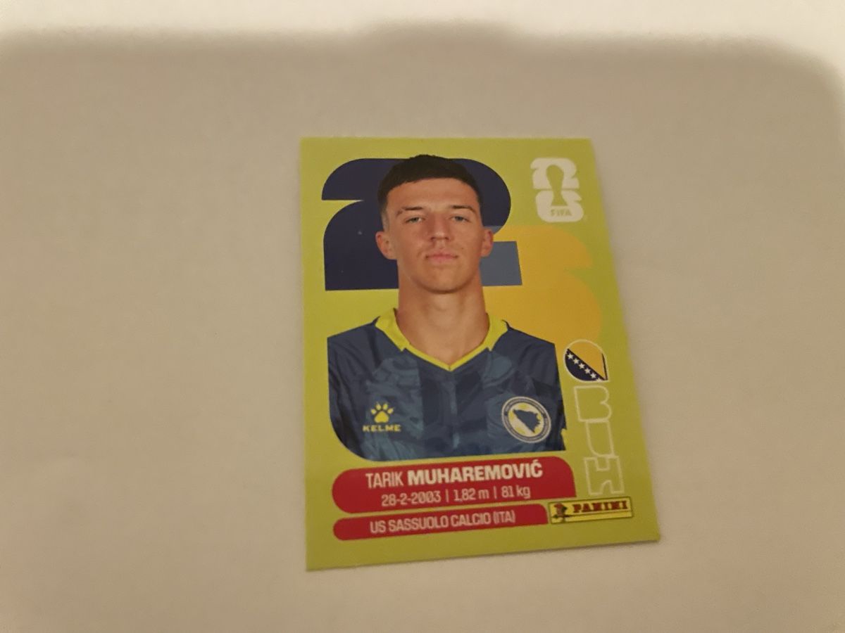 Panini Cartes à collectionner: FIFA WM 2026 Tarik Muharemovic BIH 5 – Neuf (Voir description) à Winterthur par Cobraforce