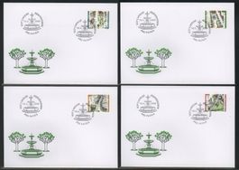 2000, Pro Patria, FDC, Einzelmarken