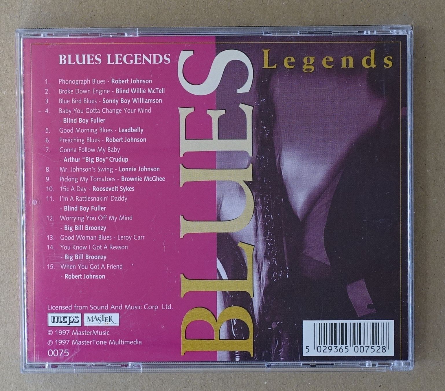 CD: Blues Legends - F23 – Usato da Sessa venduto da fraenklishop 1