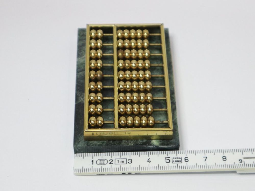 Spiele: kleines Chinese Abacus Metall – Neu (gemäss Beschreibung) aus Eschenbach SG von Astalavista 4