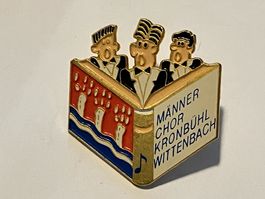 1 Pin Männerchor Kronbühl Wittenbac