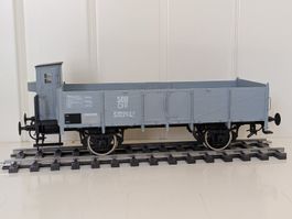 SBB Hochbordwagen  L3 51021 mit Bremserhaus, Schraubenkuppl.